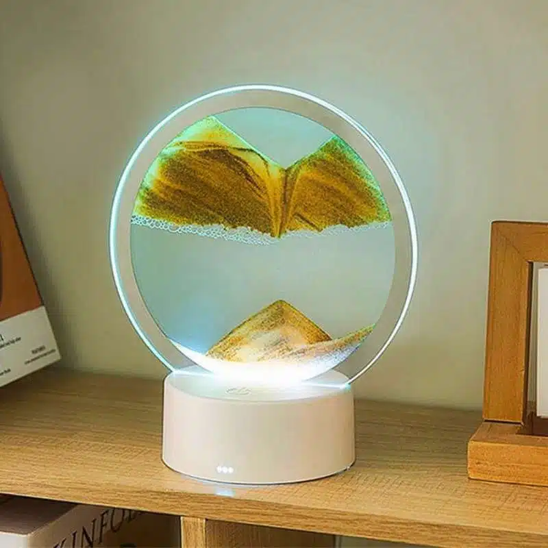 moving quicksand art 3d hourglass lamp – মডার্ন স্যান্ড আর্ট ডেকর, লিভিং রুম/অফিস/ডেস্ক/উপহার moving quicksand art 3d hourglass lamp – মডার্ন স্যান্ড আর্ট ডেকর, লিভিং রুম/অফিস/ডেস্ক/উপহার