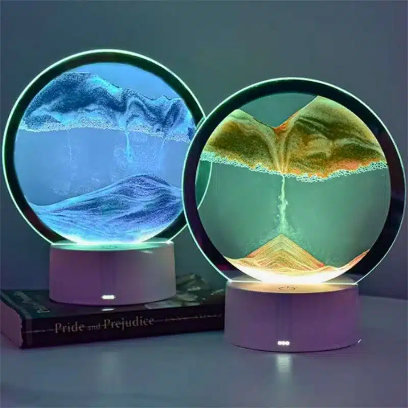 moving quicksand art 3d hourglass lamp – মডার্ন স্যান্ড আর্ট ডেকর, লিভিং রুম/অফিস/ডেস্ক/উপহার moving quicksand art 3d hourglass lamp – মডার্ন স্যান্ড আর্ট ডেকর, লিভিং রুম/অফিস/ডেস্ক/উপহার